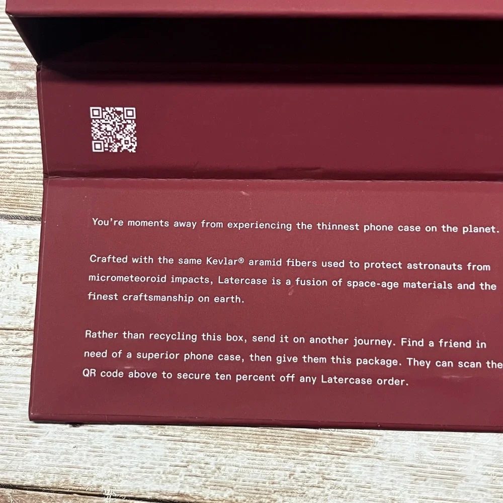 Latercase open box